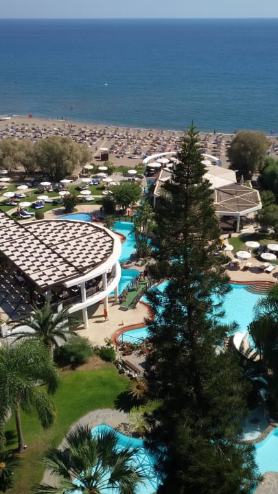 Ausblick aus dem 7.Stock Hotel Calypso Beach