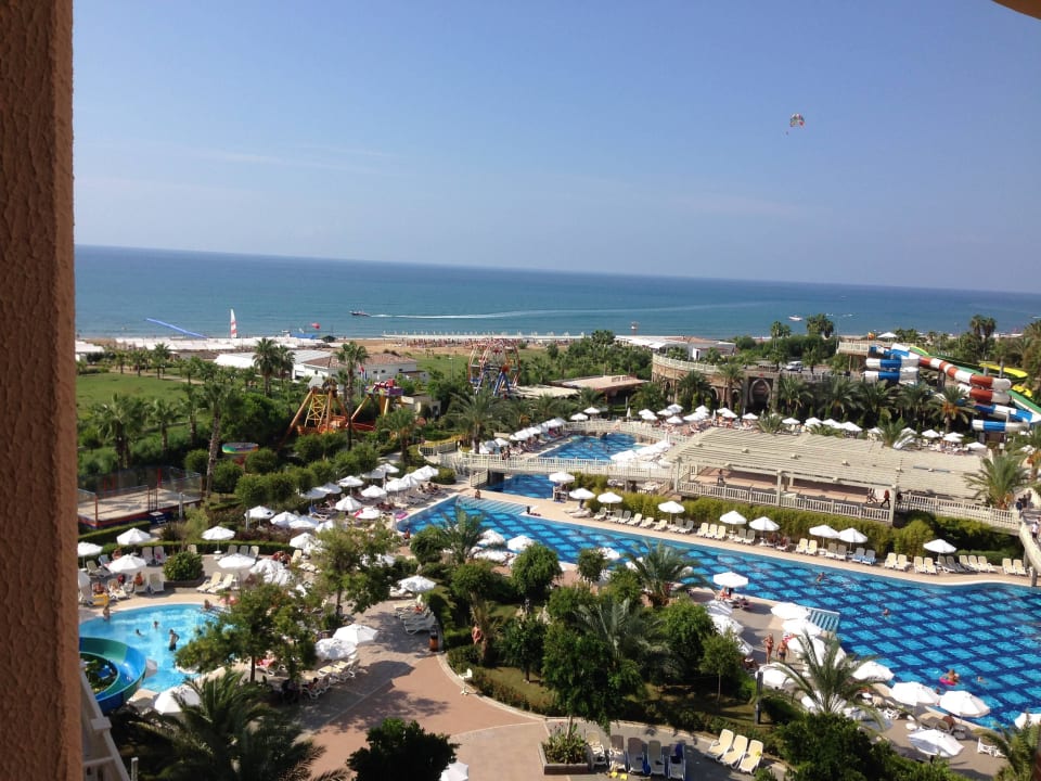 Morgendlicher Ausblick aus dem Zimmer 8503 Royal Alhambra Palace