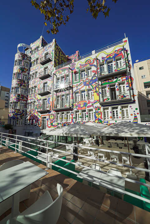 Außenansicht Artmadams Hotel