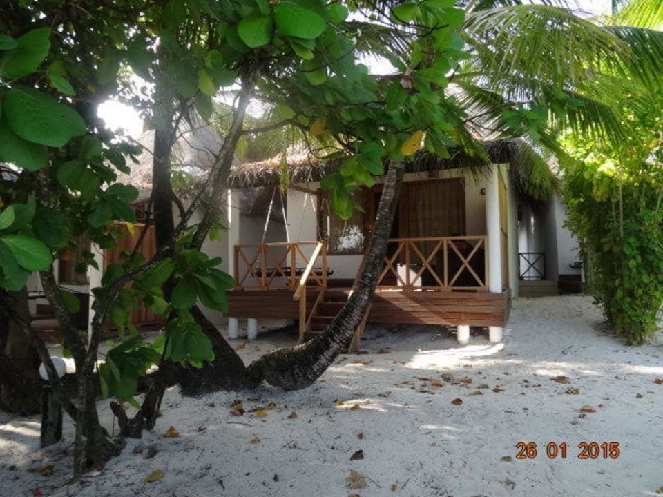 Unser Bungalow Angaga Island Resort