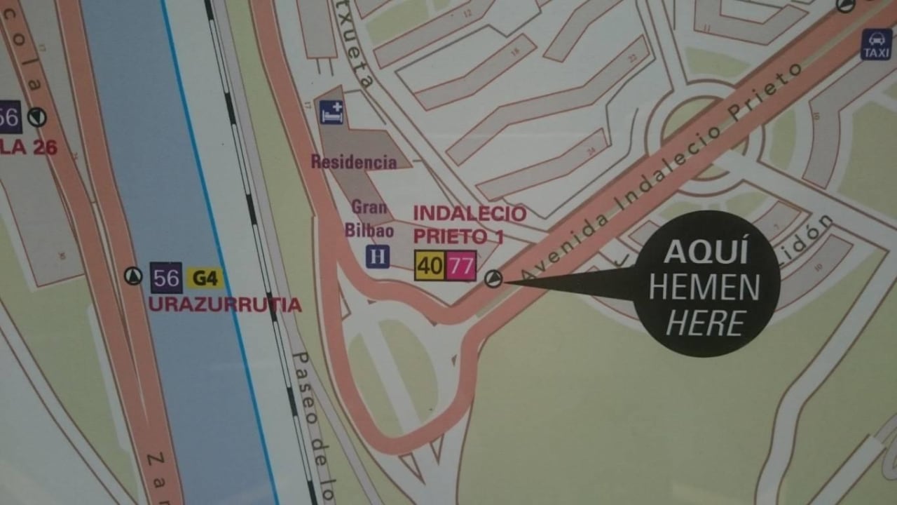 Standort Spirit Hotel Gran Bilbao