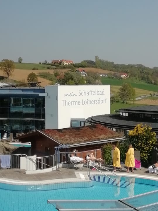 Ausblick Thermalhotel Leitner Loipersdorf