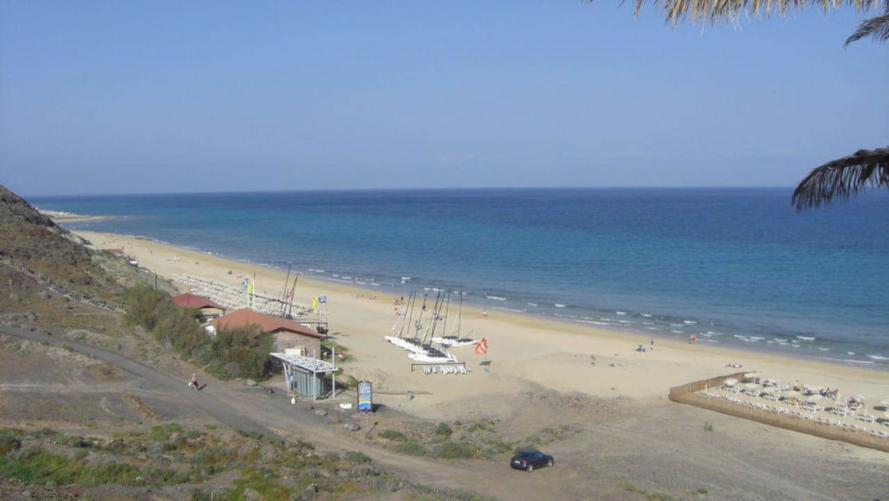 Blick zum Strand Club Jandia Princess