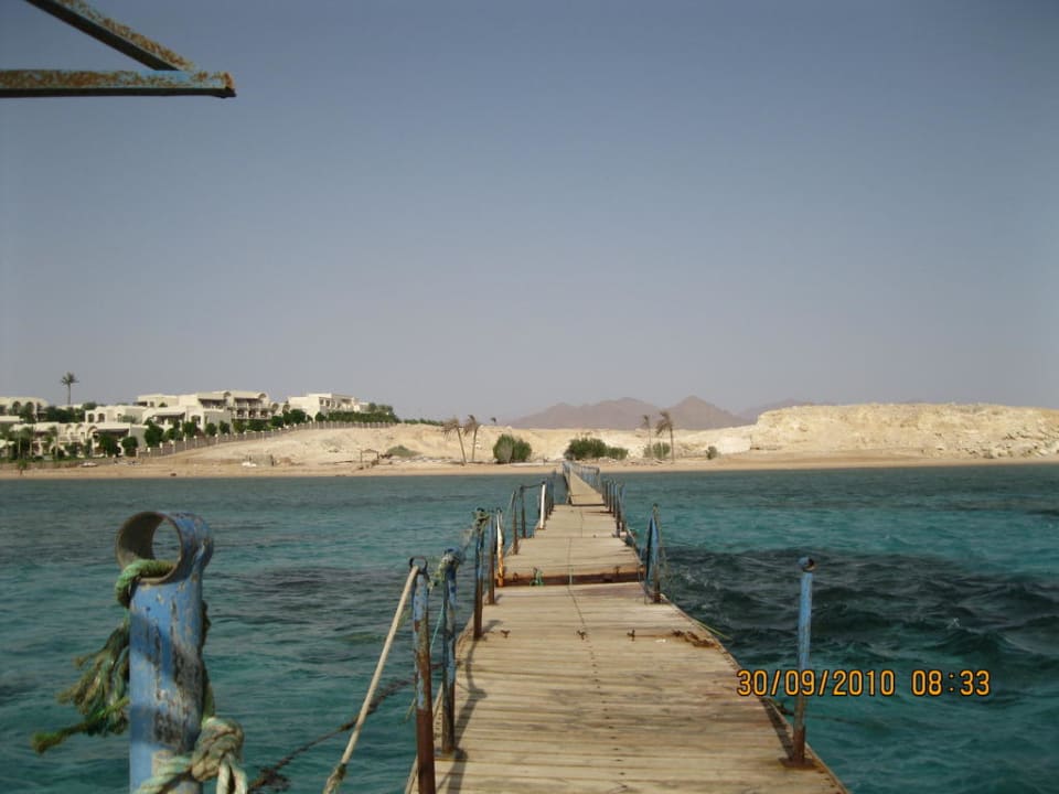 Pomost z ktorego mozna podziwiac rafy JAZ Belvedere Resort