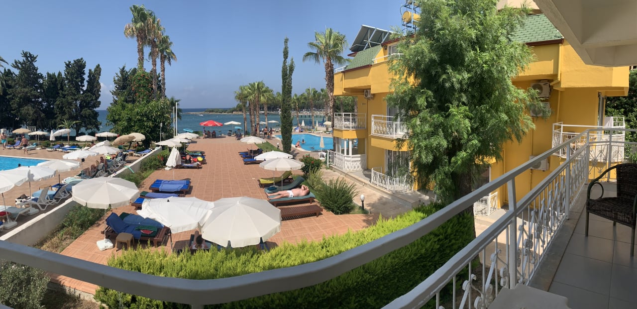 Ausblick Incekum Su Hotel