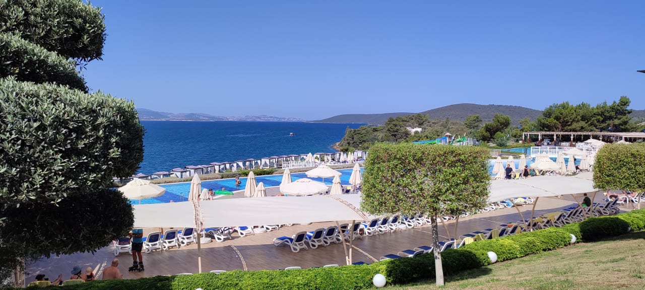Ausblick La Blanche Island Bodrum