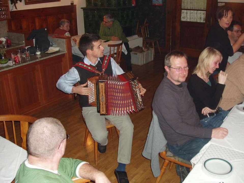 Franz hat für die Gäste immer was neues auf Lager Gasthof Zauchenwirt