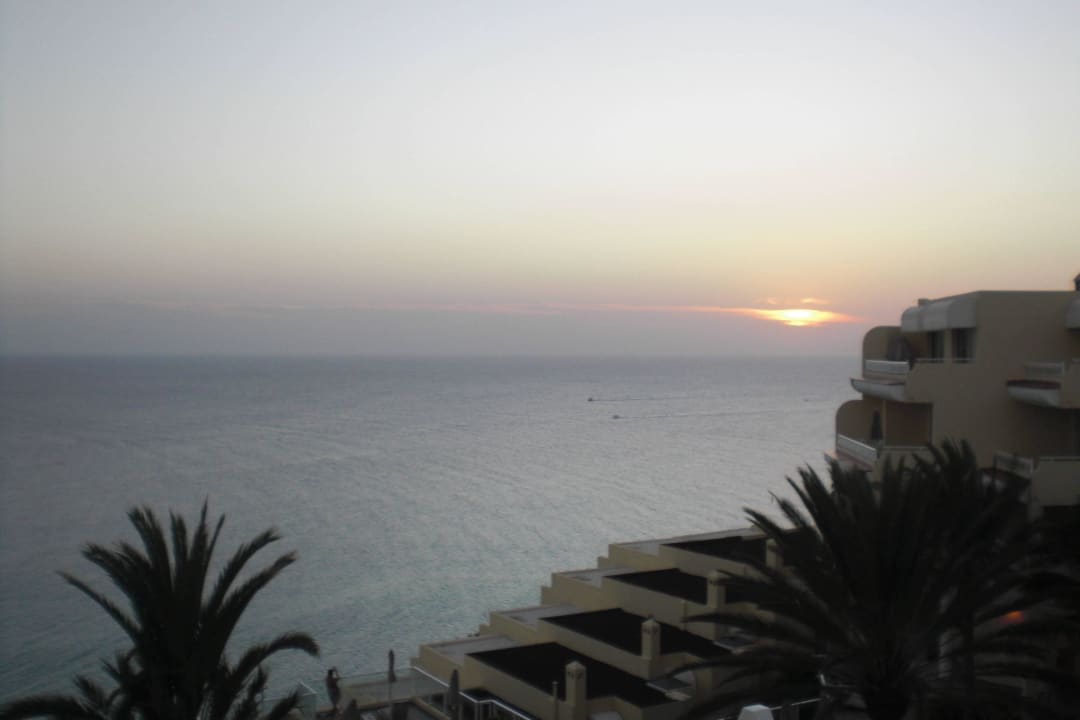 Vom Balkon aus der Soonenuntergang Hotel Riu Palace Jandia