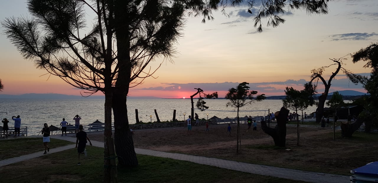 Ausblick Hotel Portes Beach
