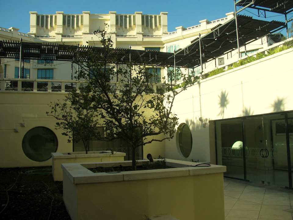 Blick zum Nordtrakt Hotel InterContinental Jacir Palace