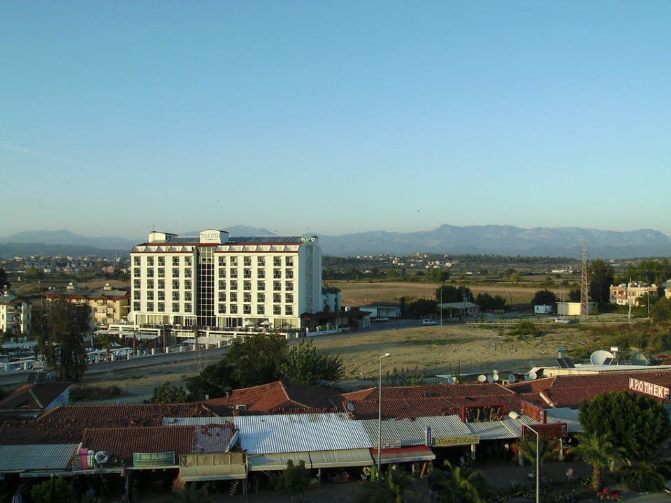 Blick vom Nachbarhotel Hotel Sidekum