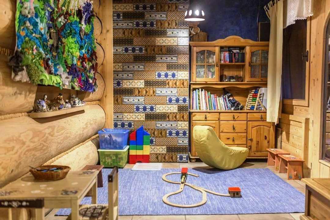 Budynek Głowny - pokój zabaw dla dzieci Ferienhaus Tajgolka