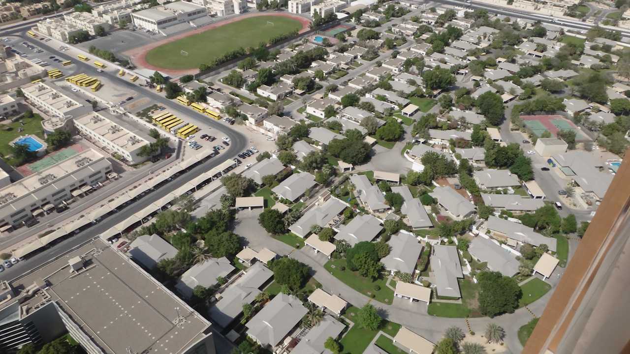 Blick auf Villenanlage Two Seasons Hotel & Apartments