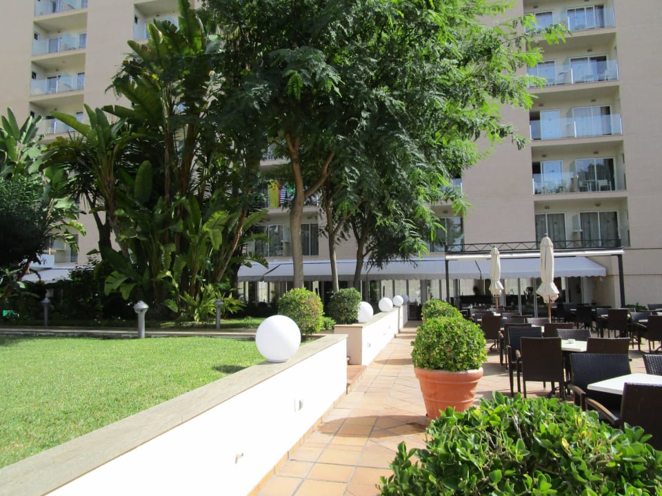 Vor der Bar Grupotel Orient