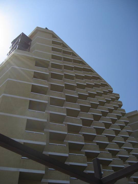 Terrassenausblick nach oben Be Live Tenerife - Adults only