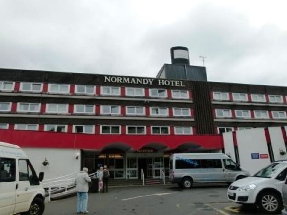 Haupteingangsbereich des Hotels Normandy Hotel