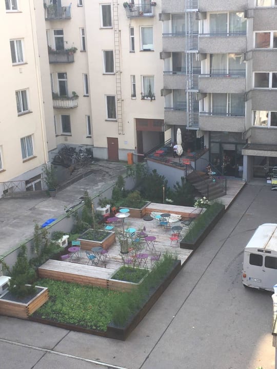 Innenhof Bold Hotel München Zentrum