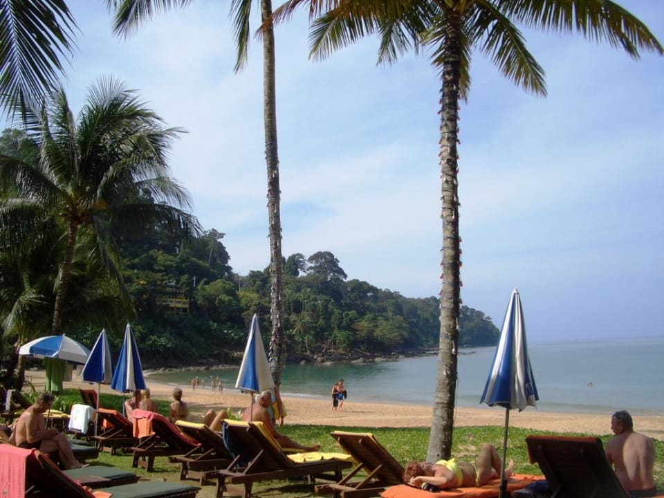 Strand vom Hotel aus fotografiert Khao Lak Bayfront Resort