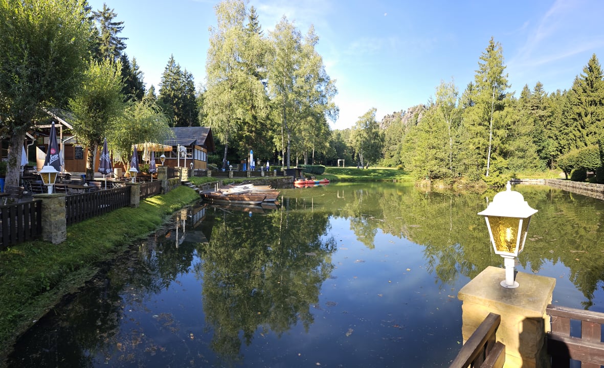 Gartenanlage Hotel Gondelfahrt