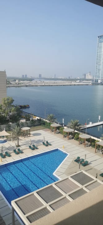 Ausblick Hilton Garden Inn Ras Al Khaimah