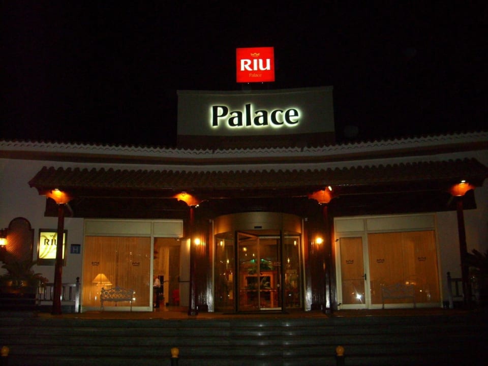 Eingang Hotel Riu Palace Tenerife