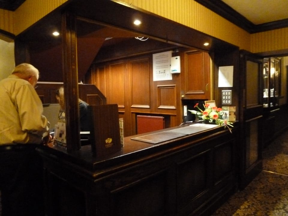 Rezeption Scotlands Hotel