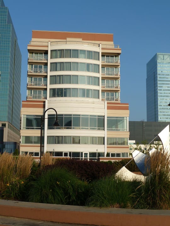 Hotelansicht vom Hudson-River Hyatt Regency Jersey City On The Hudson