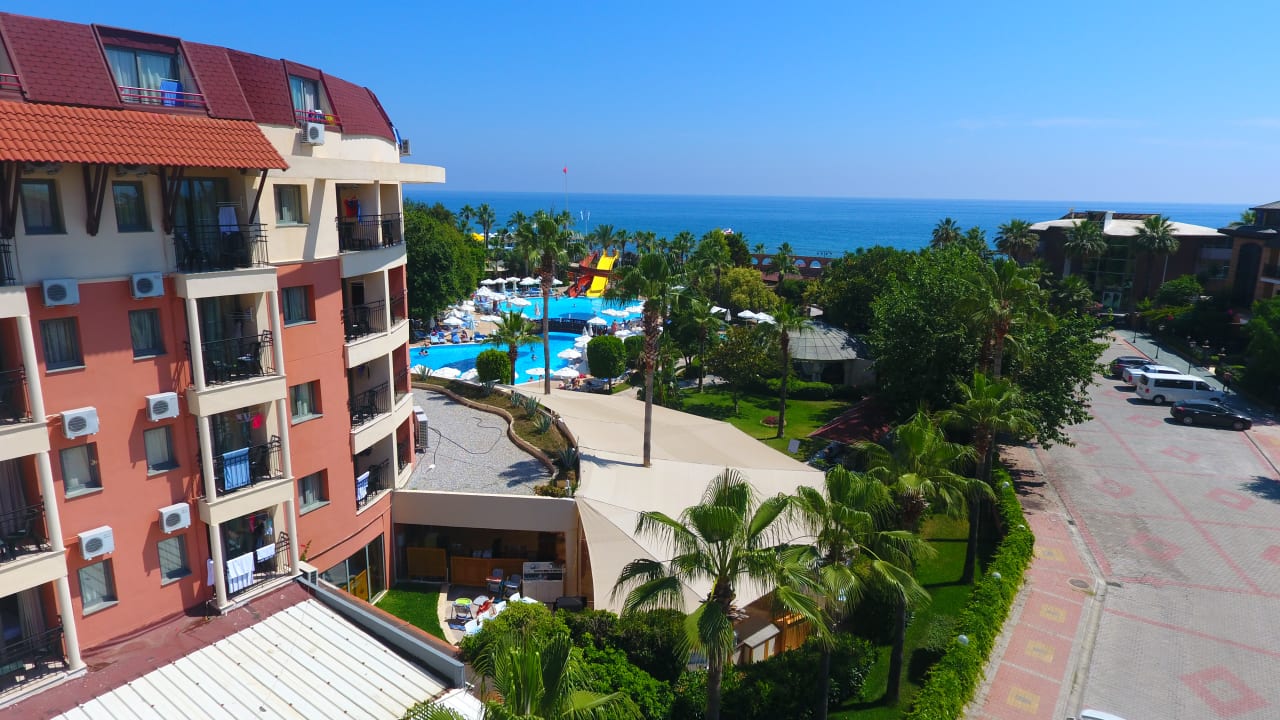Ausblick Palmeras Beach Hotel