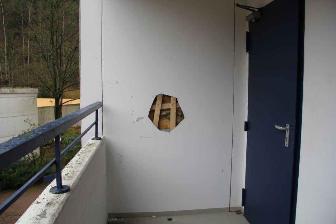 Balkon / Riesenloch in der Wand Panoramic - Ihr Apartmenthotel im Harz