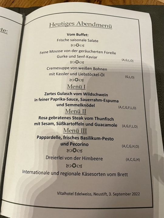 Gastro Vitalhotel Edelweiss