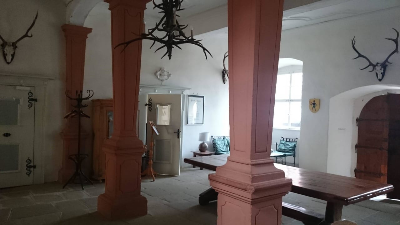 Eingangsbereich Hotel Schloss Zeilitzheim