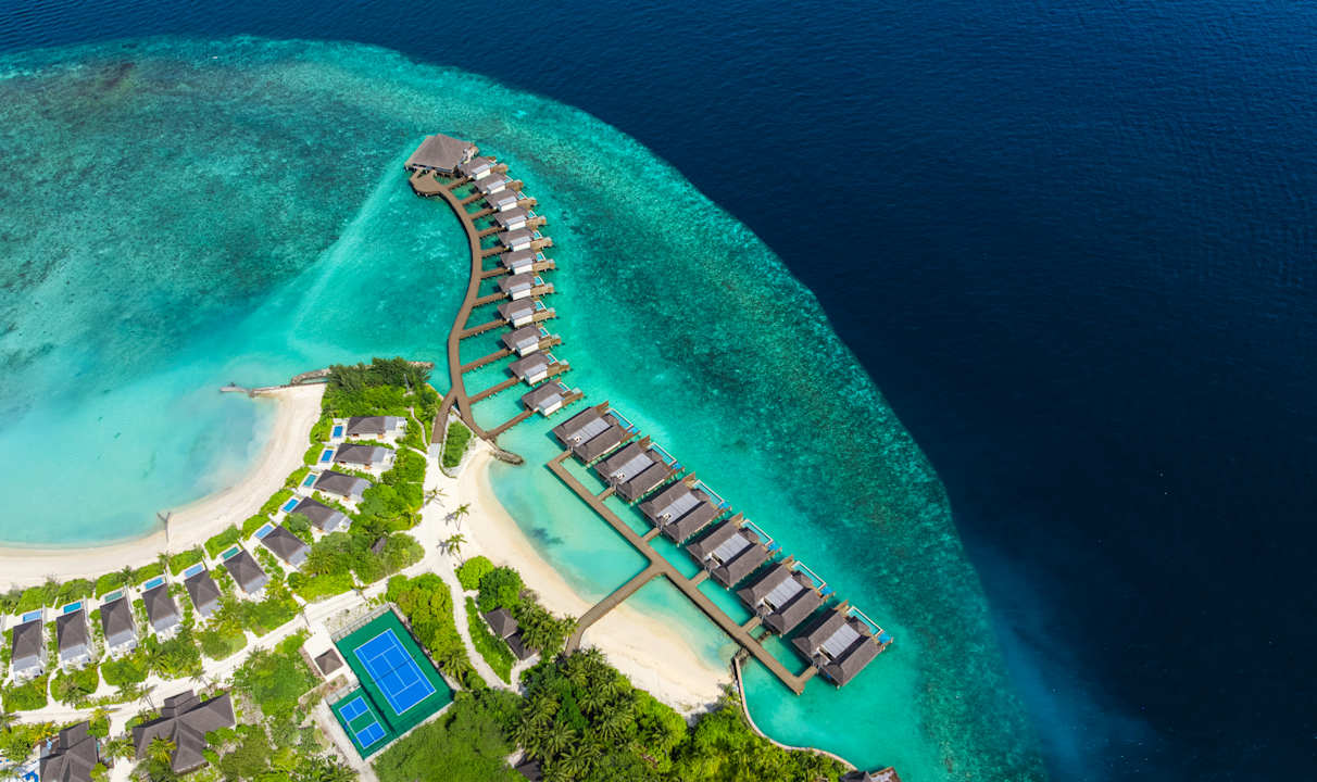 Außenansicht dusitD2 Feydhoo Maldives