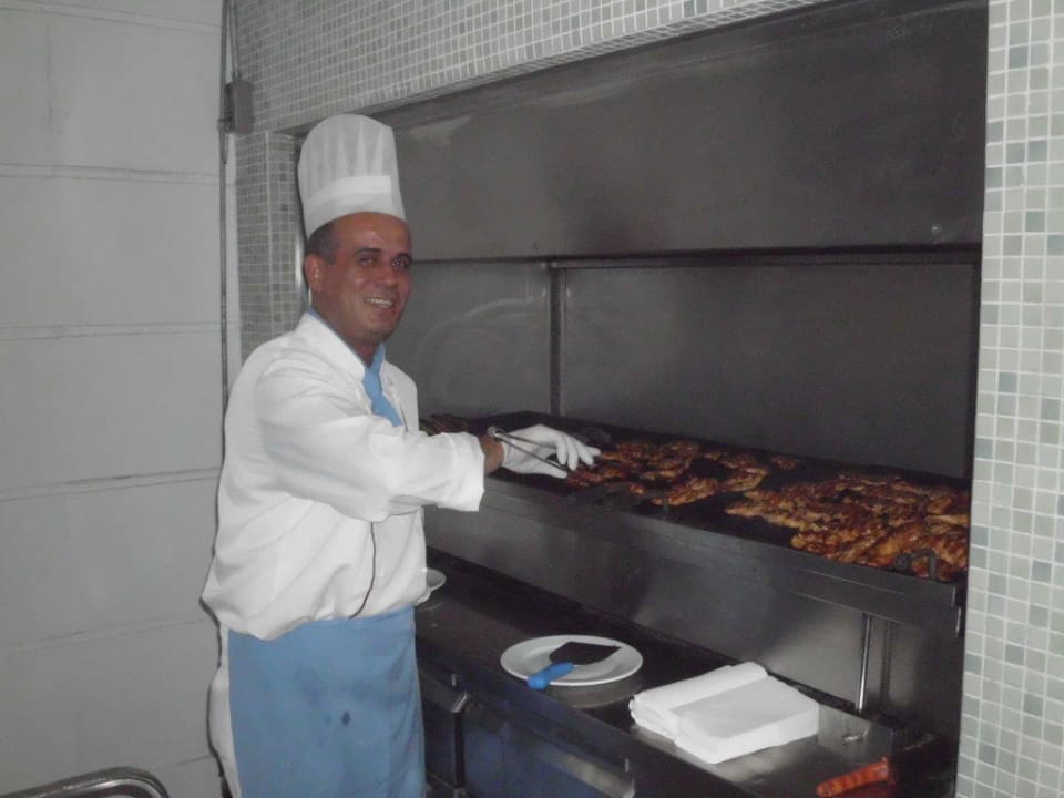 Leckeres vom Grill am Abend Trendy Aspendos Beach Hotel