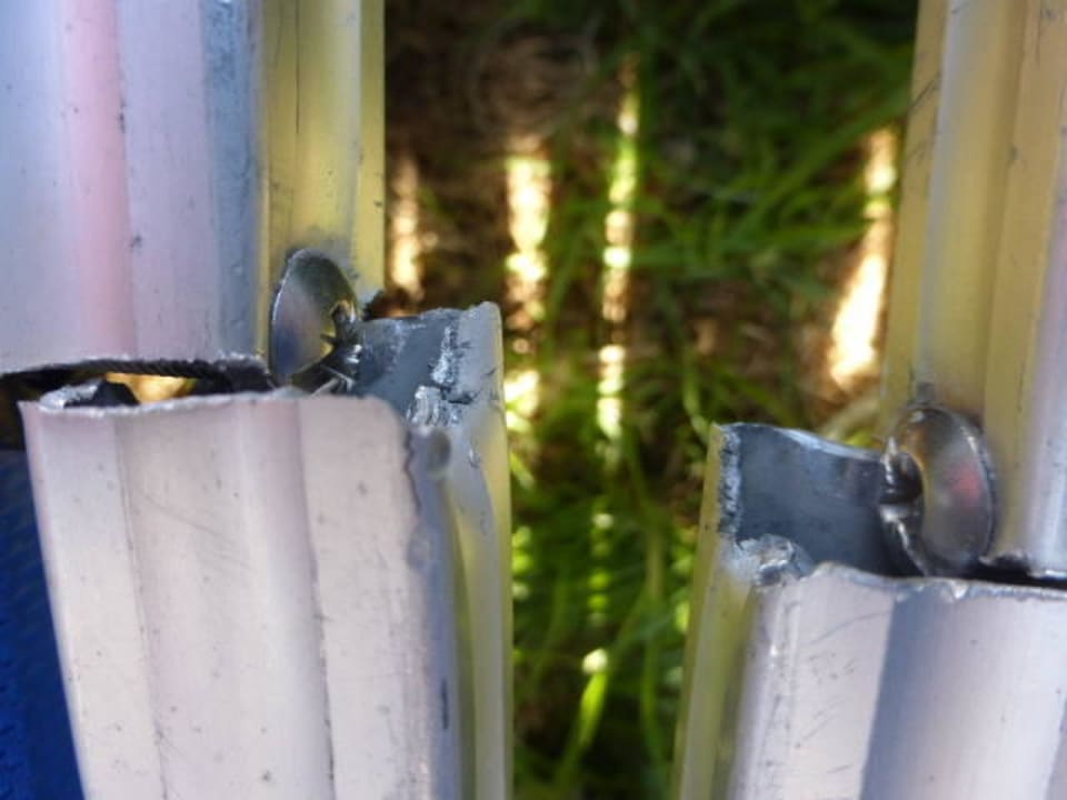 Sonnenliegen kaputt, gefährlich! Fodele Beach & Water Park Holiday Resort