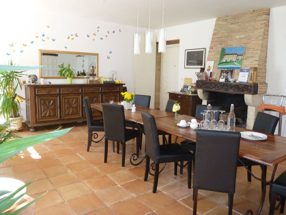 Frühstücksraum der Domaine du Papillon Domaine du Papillon