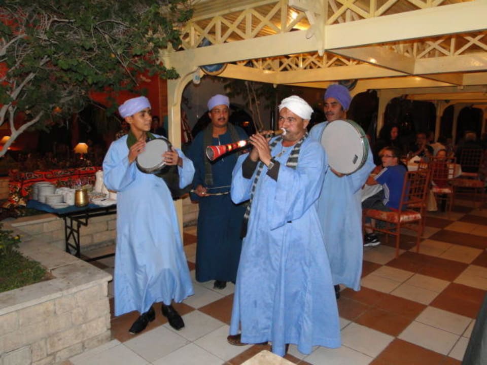 Musiker beim Buffet Arabia Azur Resort