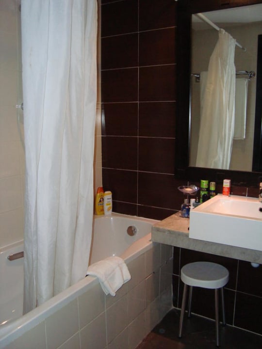 Das Badezimmer im Block 2 Hotel Fiesta Beach Djerba