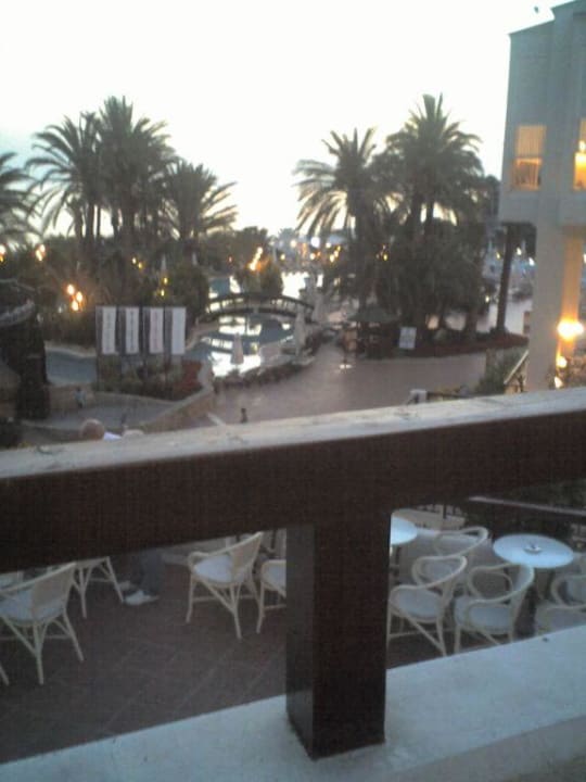 Blick auf Poolbereich/ Theater PALOMA Perissia