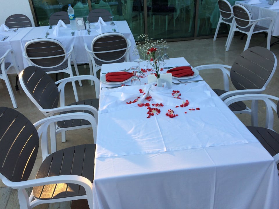 Extra für uns so schön dekoriert.. Port Nature Luxury Resort & Spa