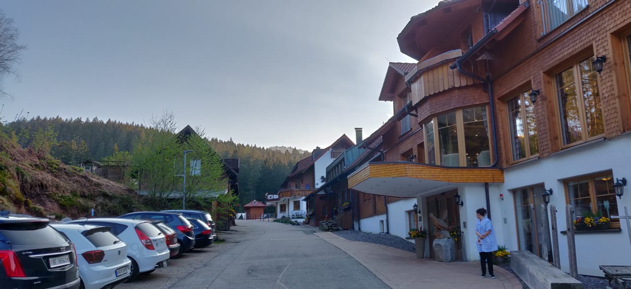 Außenansicht Wellnesshotel Forsthaus Auerhahn