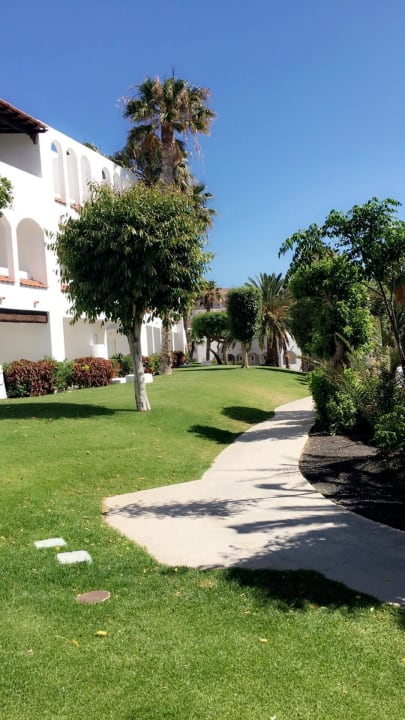Ansicht zu den Zimmern Club Jandia Princess