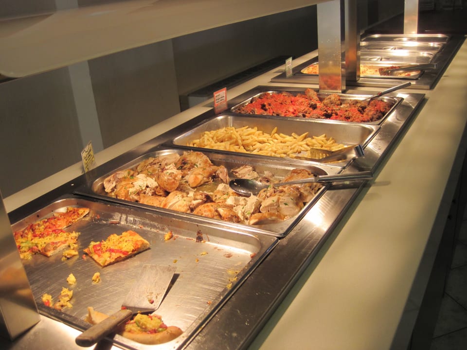 Hier kann jeder sehen was es zu Essen gibt  Rethymno Village