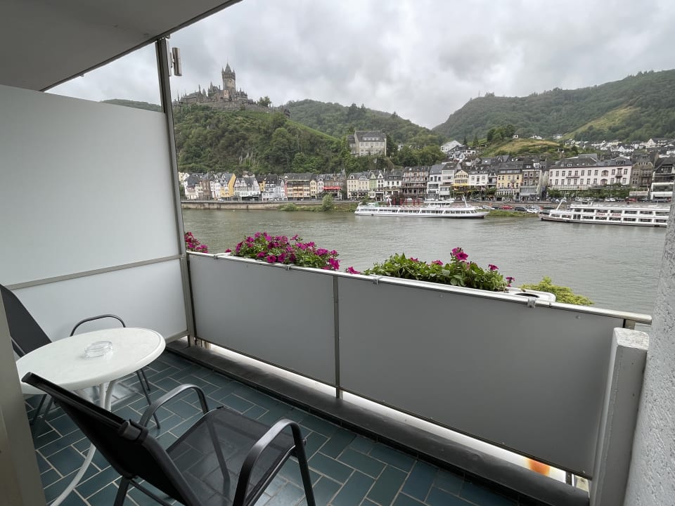 Ausblick Moselstern Hotel Brixiade & Triton