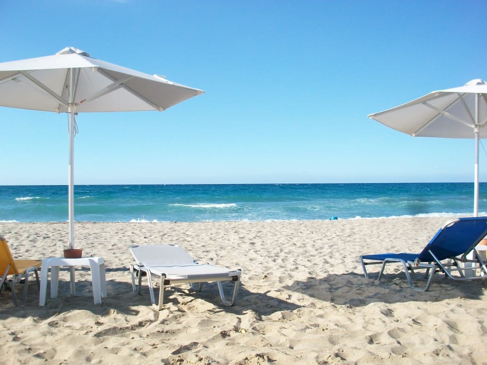 Blick aufs Meer Hotel Odyssia Beach