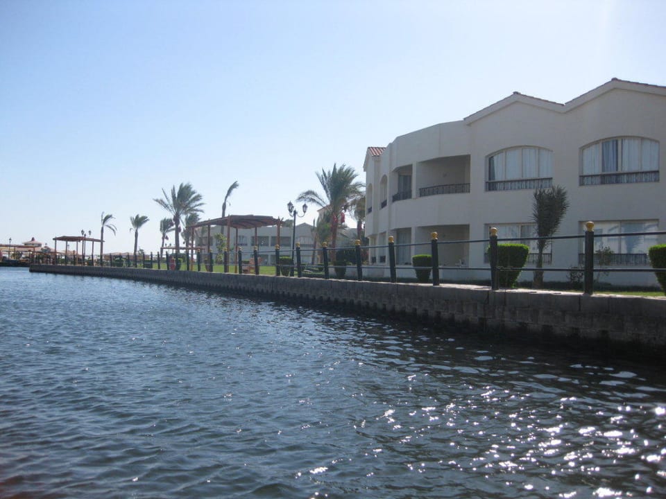 Lagune vom Boot aus Pickalbatros Dana Beach Resort - Hurghada