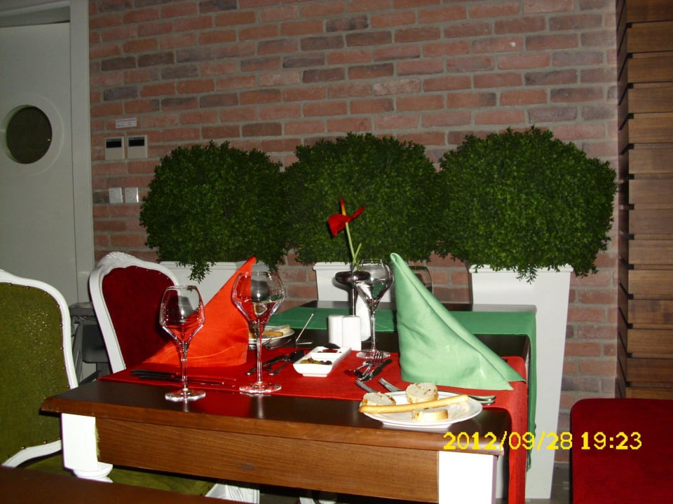 Im italienischen Restaurant Diamond Excellence Resort & Spa