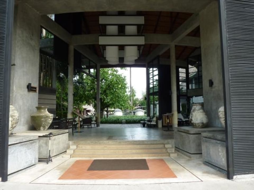 Eingang-Rechte Seite Lobby-geradeaus Pool Hotel The Dewa Koh Chang