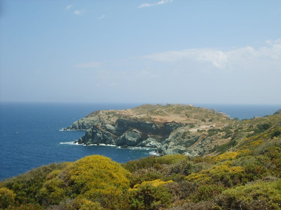 Ansicht Hotel vom hinteren Berg Seaside A Lifestyle Resort