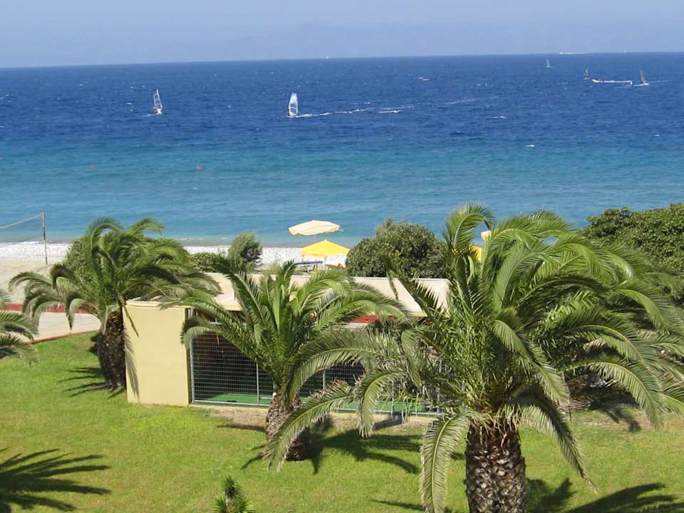 Widok z balkonu Sunshine Rhodes