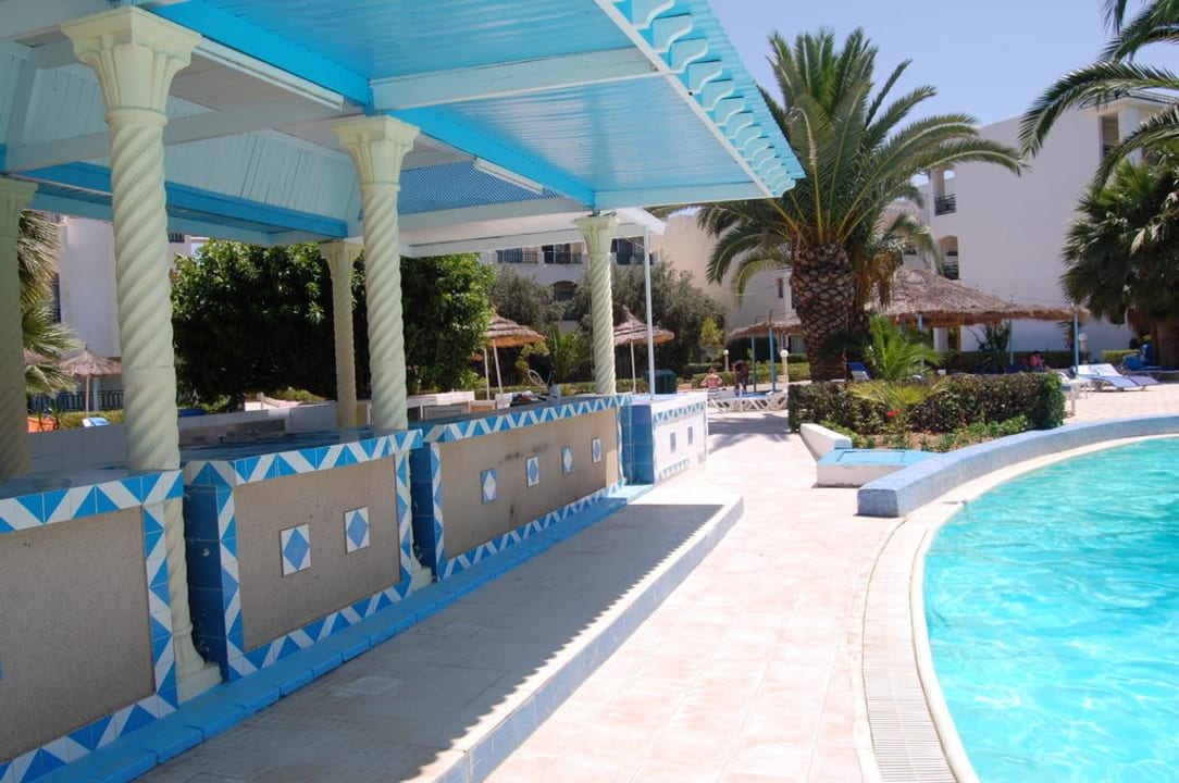 Bar przy basenie nr 2 Palmyra Aqua Park Kantaoui